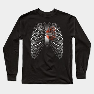 Skeleton X-Ray - Heart Error Long Sleeve T-Shirt